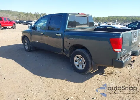 2007 Nissan Titan Xe из США, поврежденный, VIN 1N6BA07A87N208609